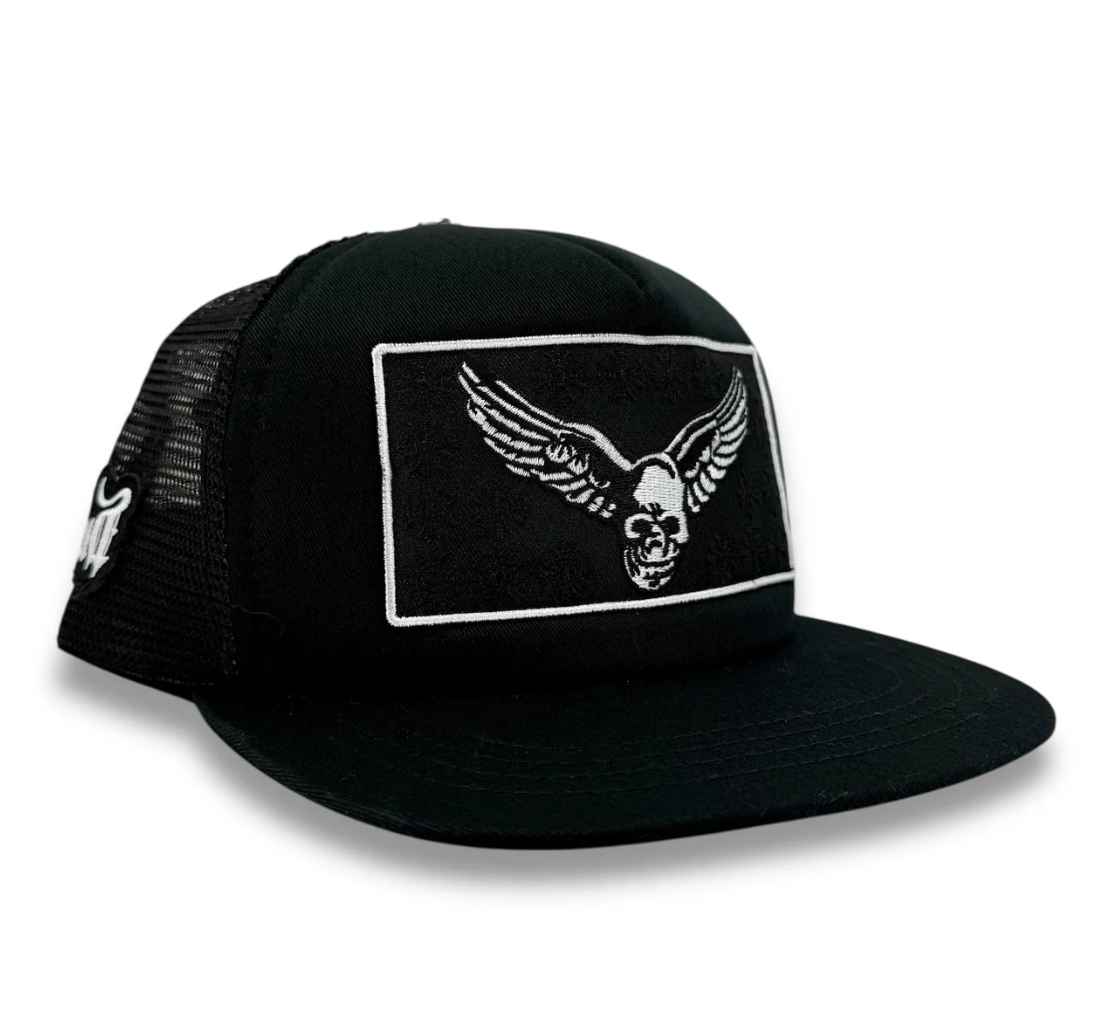CHROME HEARTS FOTI x YUNGBLUD x AEROSMITH TRUCKER HAT