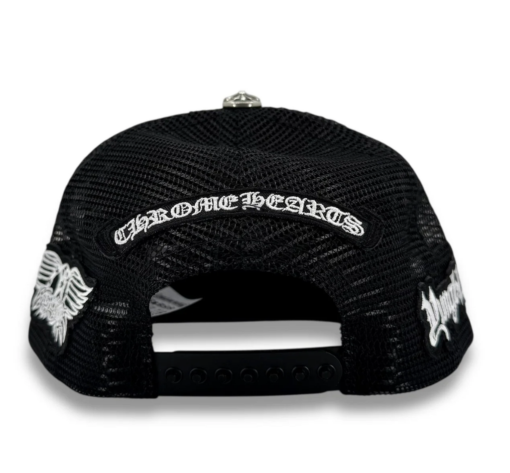 CHROME HEARTS FOTI x YUNGBLUD x AEROSMITH TRUCKER HAT