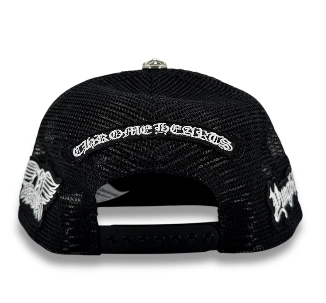 CHROME HEARTS FOTI x YUNGBLUD x AEROSMITH TRUCKER HAT