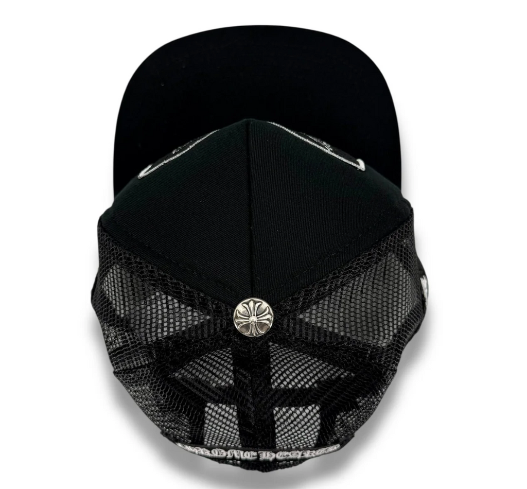 CHROME HEARTS FOTI x YUNGBLUD x AEROSMITH TRUCKER HAT
