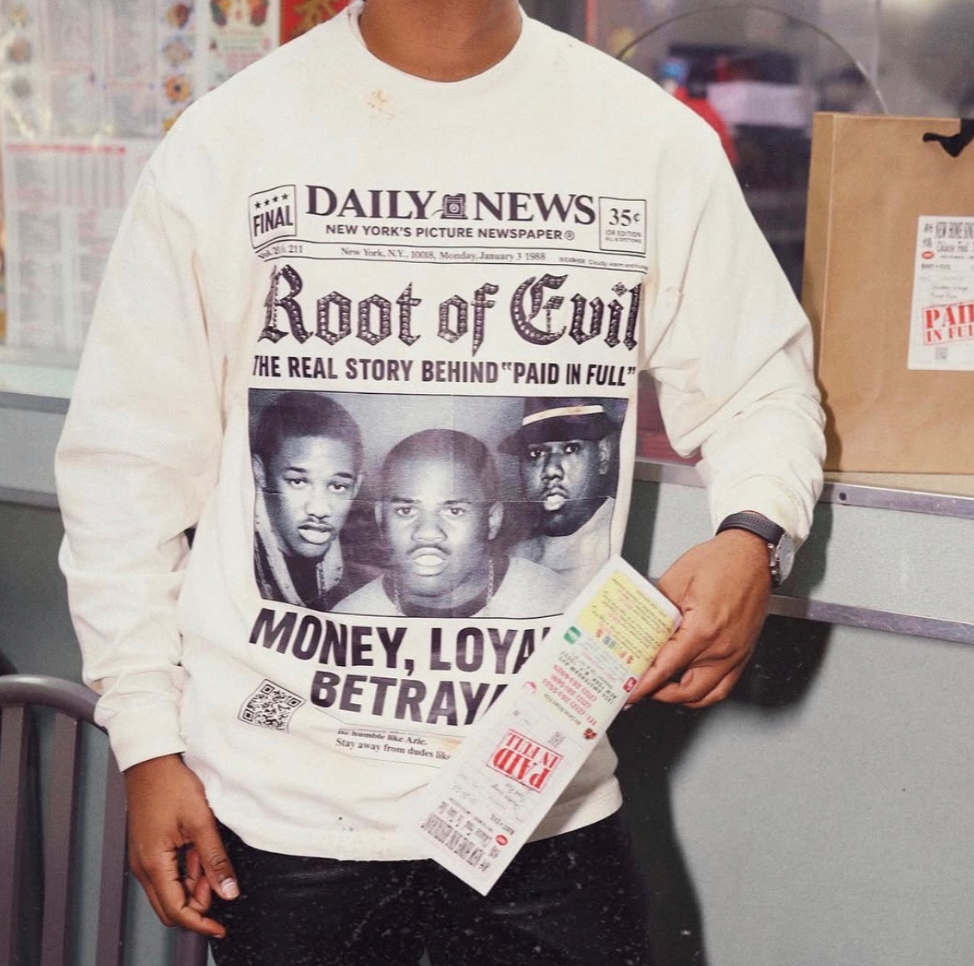 ROOT OF EVIL PAID IN FULL LONGSLEEVE
