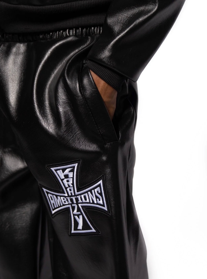 KZA RUNWAY LEATHER PANTS
