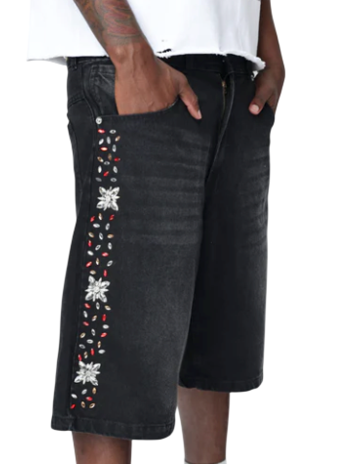 FRATERNAL BLACK INTERSTELLAR JORTS
