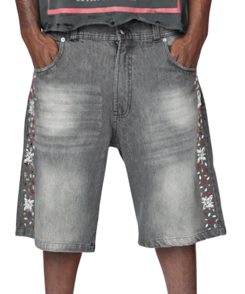 FRATERNAL GREY INTERSTELLAR JORTS