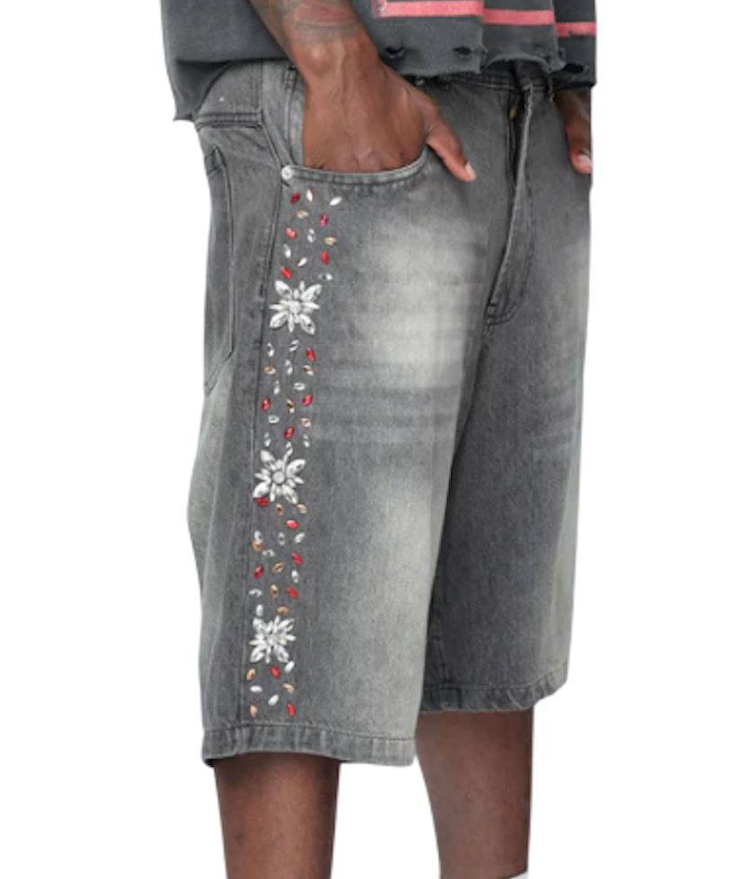 FRATERNAL GREY INTERSTELLAR JORTS