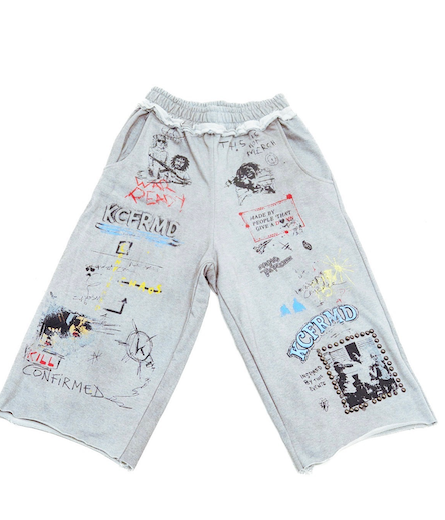 KILL CONFIRMED WAR READY BAGGY SWEAT SHORTS UNISEX