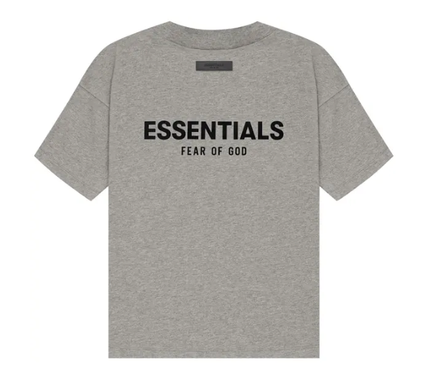FEAR OF GOD ESSENTIALS DARK OATMEAL TEE